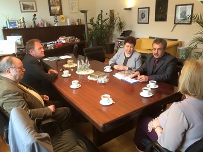 Zu Besuch bei der Oberbürgermeisterin